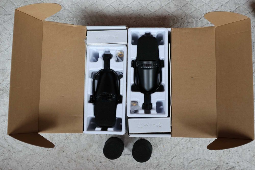 Ветробрани Shure RK345 Black 2 бр. за микрофоните SM7A и SM7B