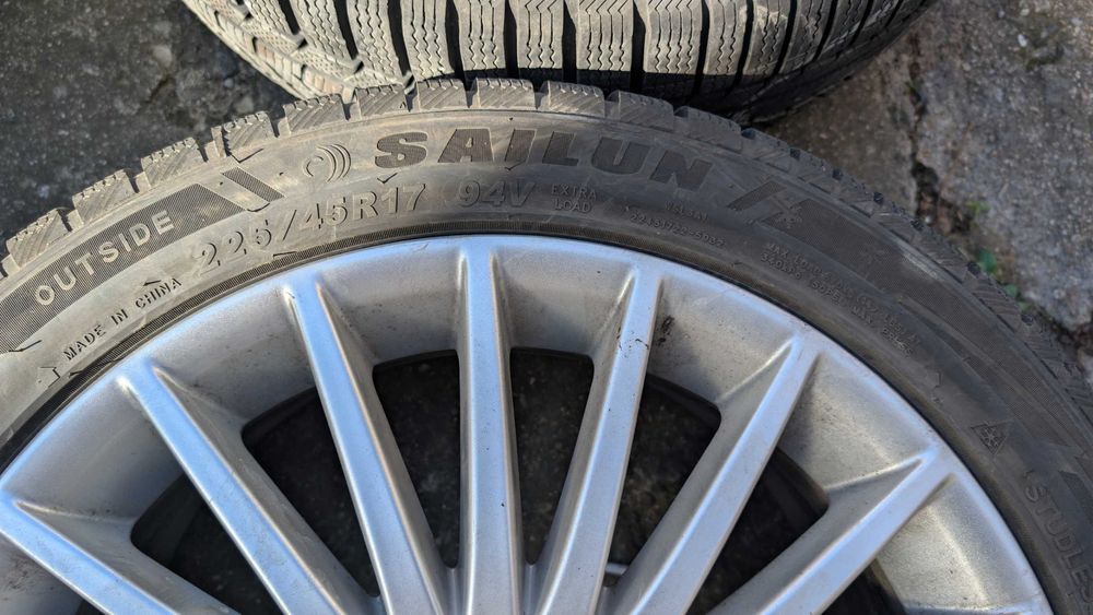 Джанти със зимни гуми за Mercedes C 220 CDI BlueEFFICIENCY - (204.202)