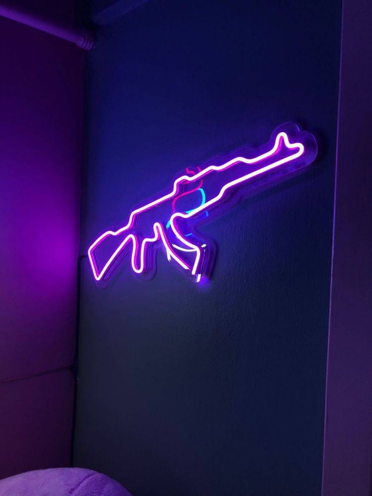 Неон / Neon / наружная реклама ( прямое производство ) UNION TBK