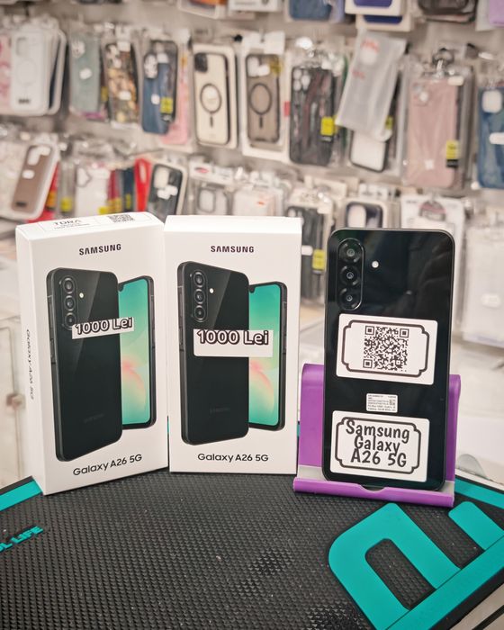 Galaxy A26 5G, 6/128 GB, Nou, Garanție