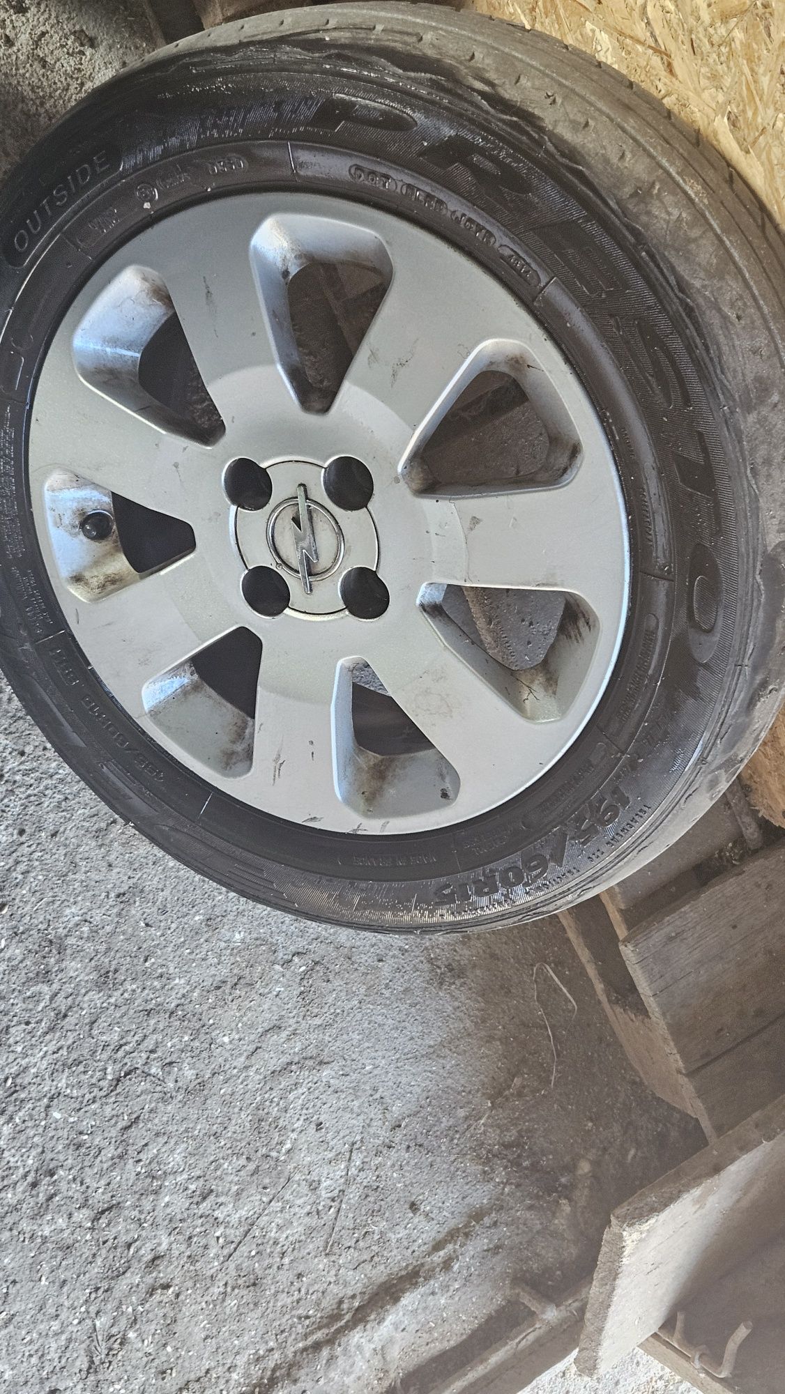 Jante aliaj 4x100 R15 opel astra g, corsa