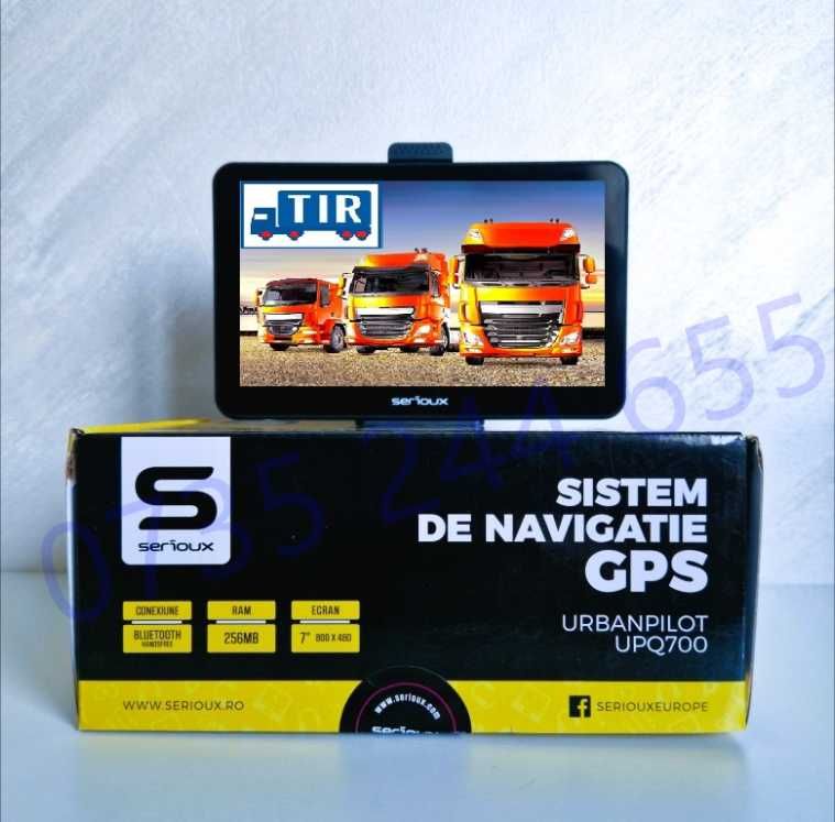 GPS - Navigatie SERIOUX 7"UrbanPilot,Truck,TIR,Camion,Auto. Garantie