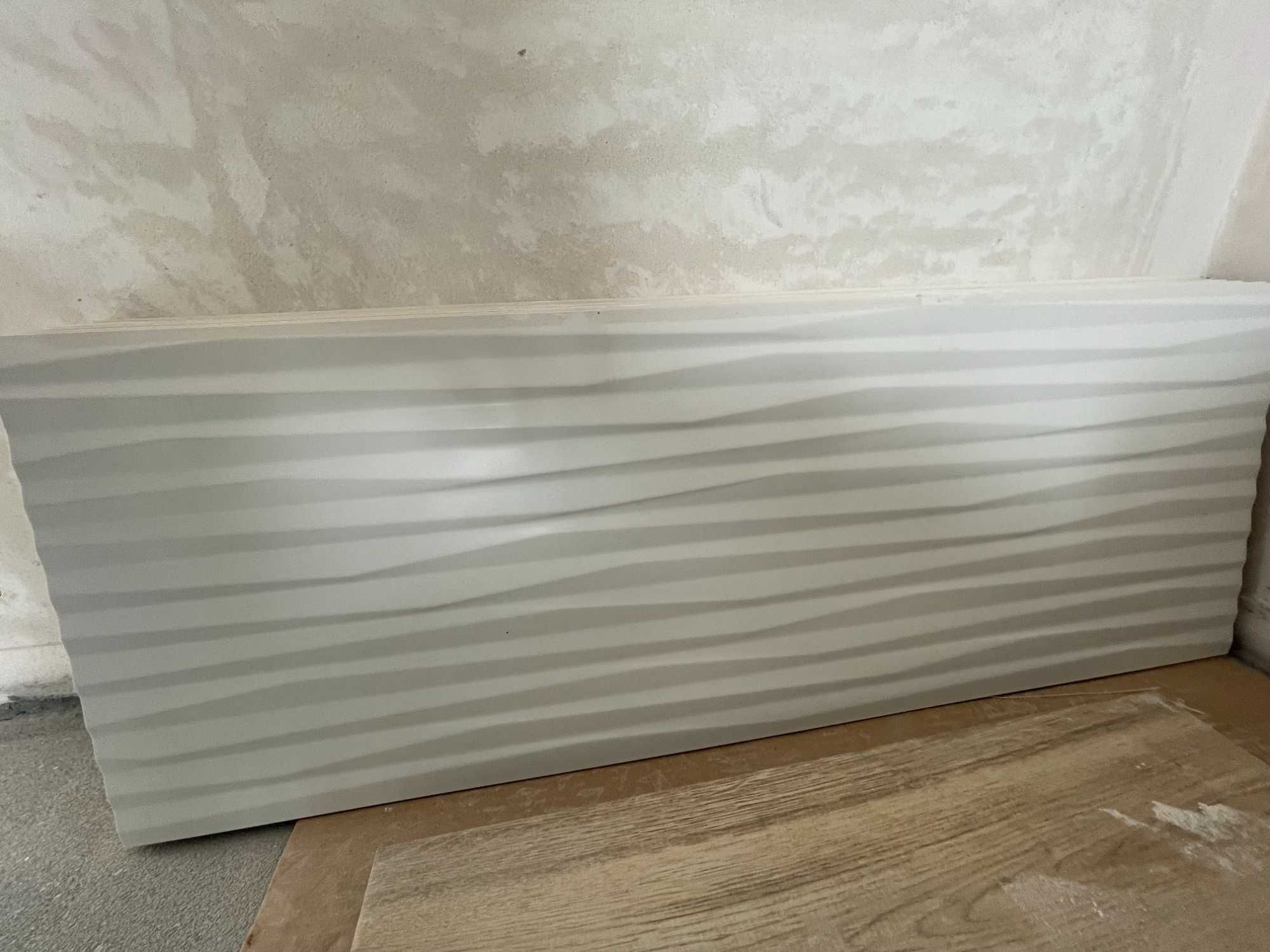 Tubadzin Фаянс Декор Unit Plus White 32.8 x 89.8