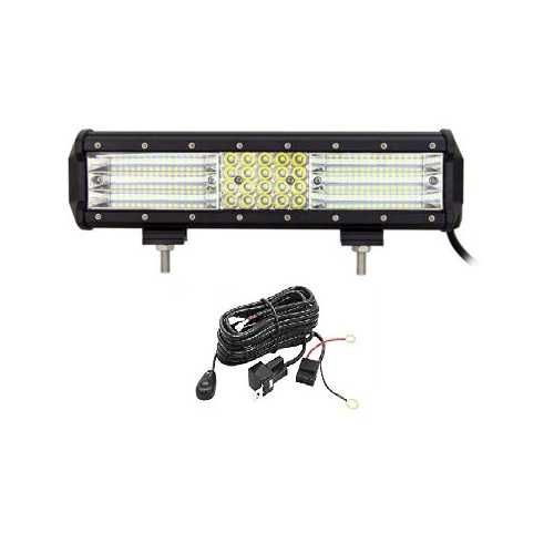 Led Bar 330w, 33000 LM, 12-24V, kit TRANSPORT 0