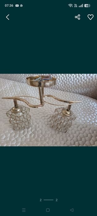 Продается люстра для кухни, прихожей цена 5тысяч состояние б/у