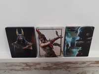 Assassin creed Origins , Odyssey , Valhalla steelbook PS4