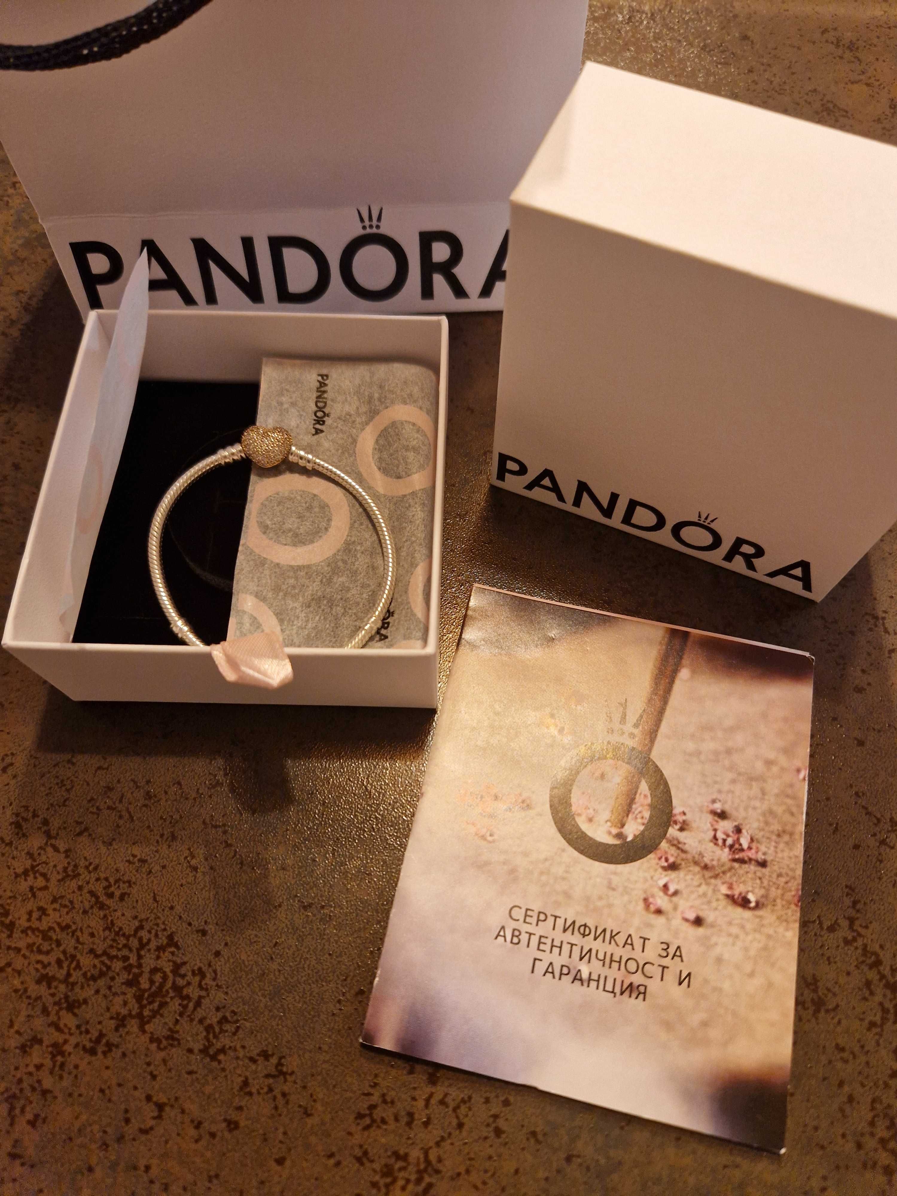 Оригинална гривна Pandora, 17 см