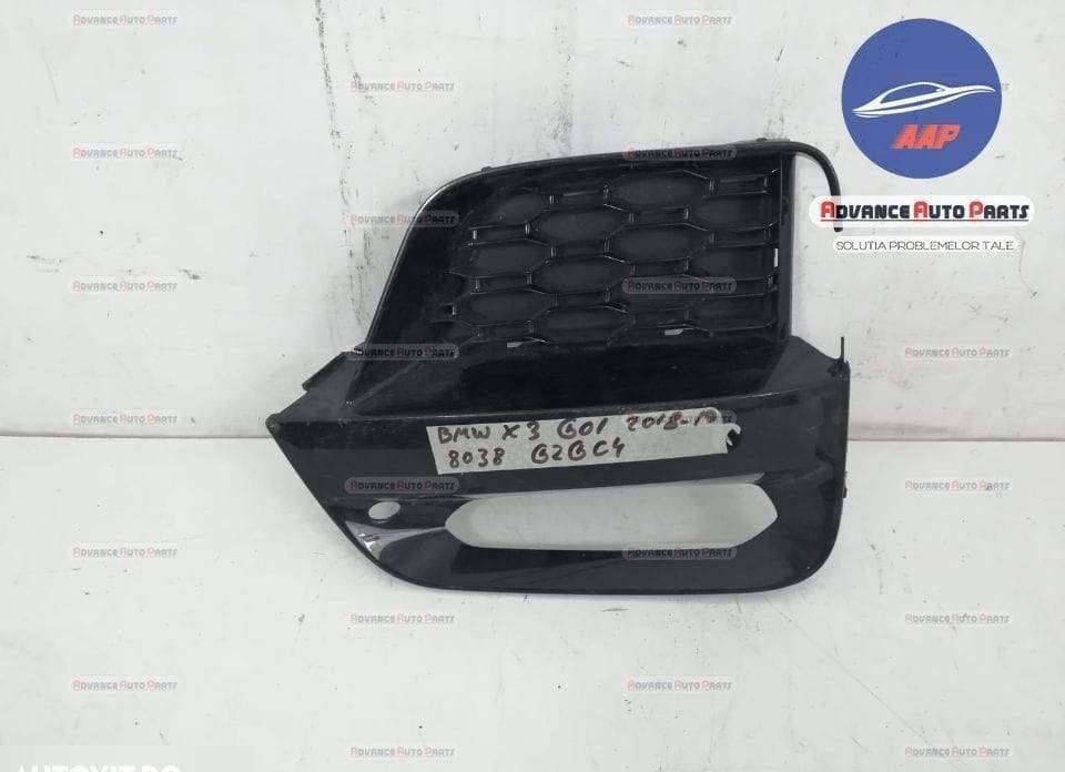 Grila proiector dreapta M Packet cod 51118064312 originala BMW  X3  G0