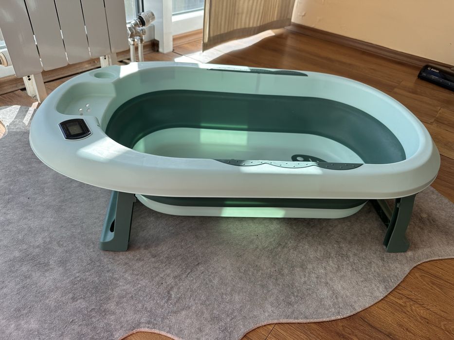 Бебешко корито сгъваема вана с възглавница