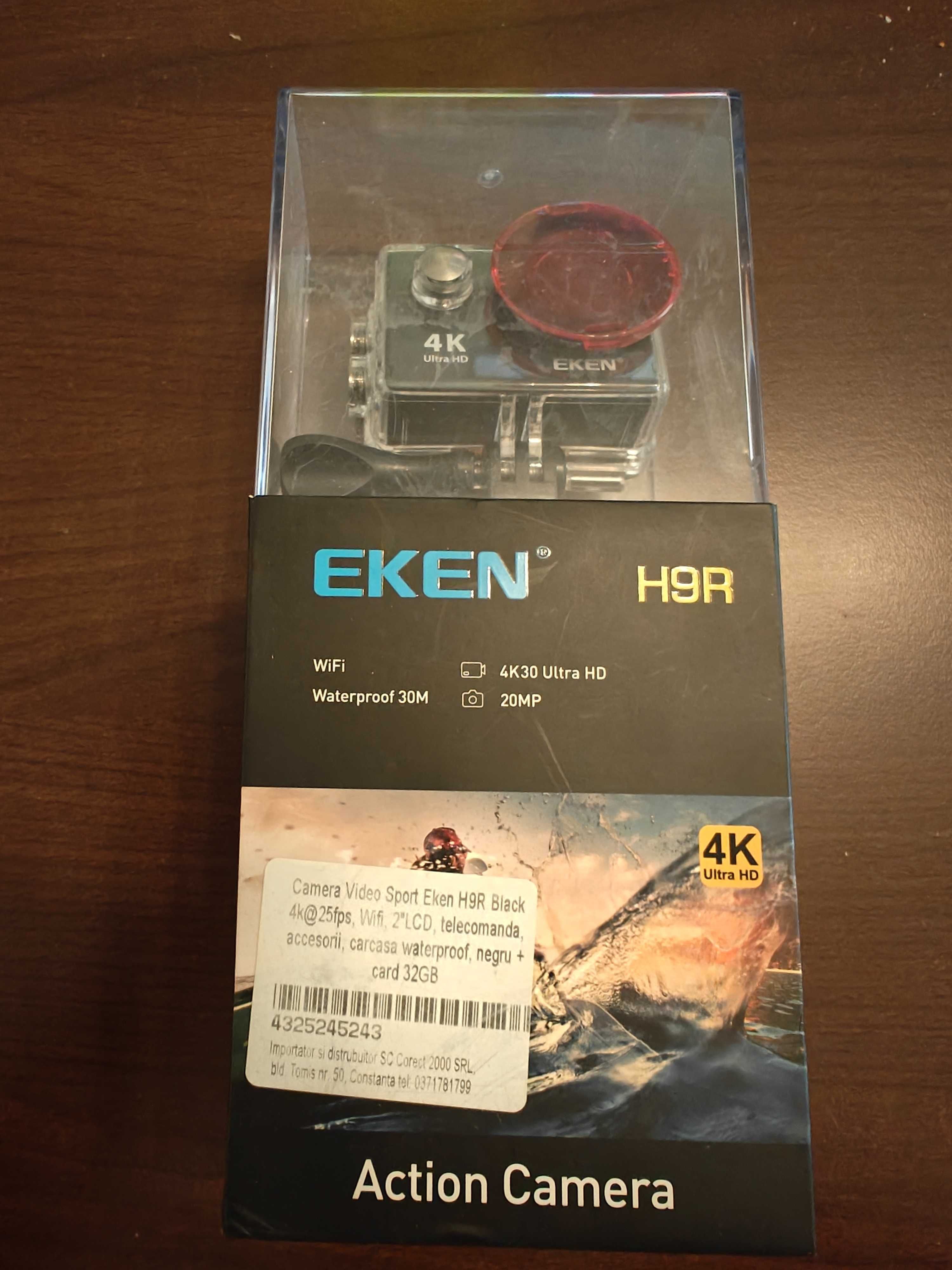 Camera Video Sport Eken H9R 4K UHD + ACCESORII
