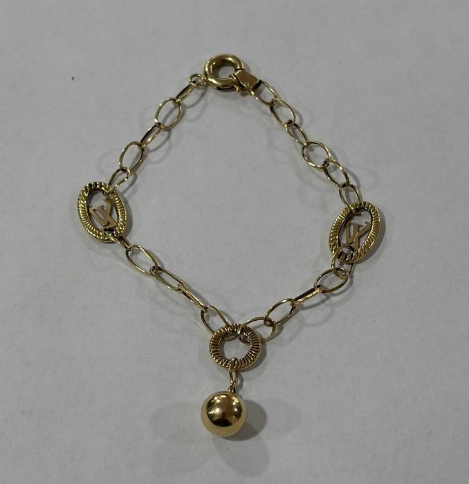 Златна гривна 3.7 грама 14 карата проба 585