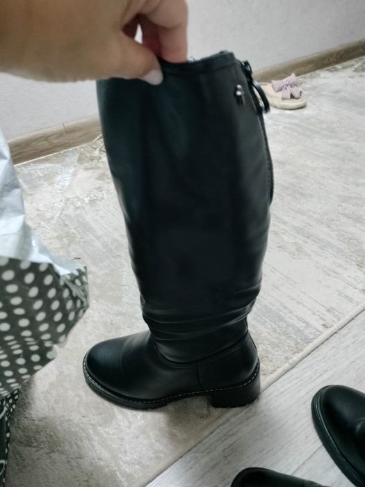 Сапоги кожа зам продам