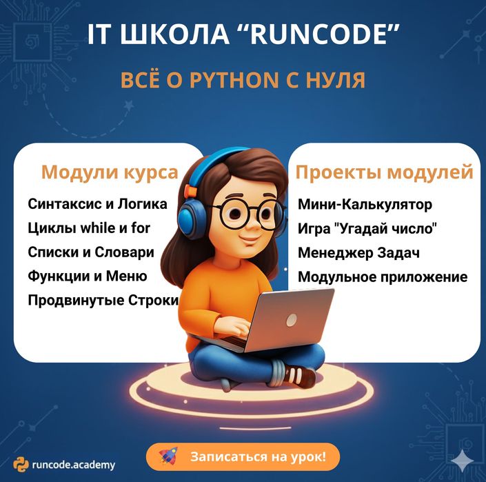 Курс программирования PYTHON