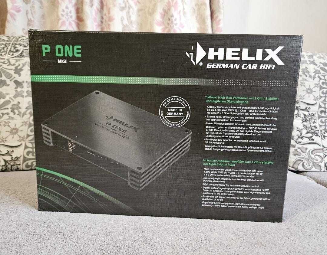 Amplificator auto monoblock de SQ Helix P one, impecabil.