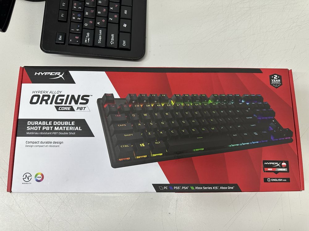 Игровая клавиатура HyperX Alloy Origins Core PBT TKL
