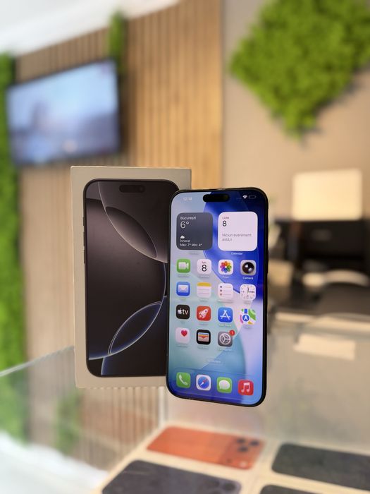 **ATS GSM**iPhone 16 Pro Max 256Gb / Baterie100%/Fact+Gar