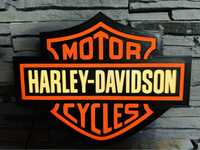 Logo Harley Davidson cu led