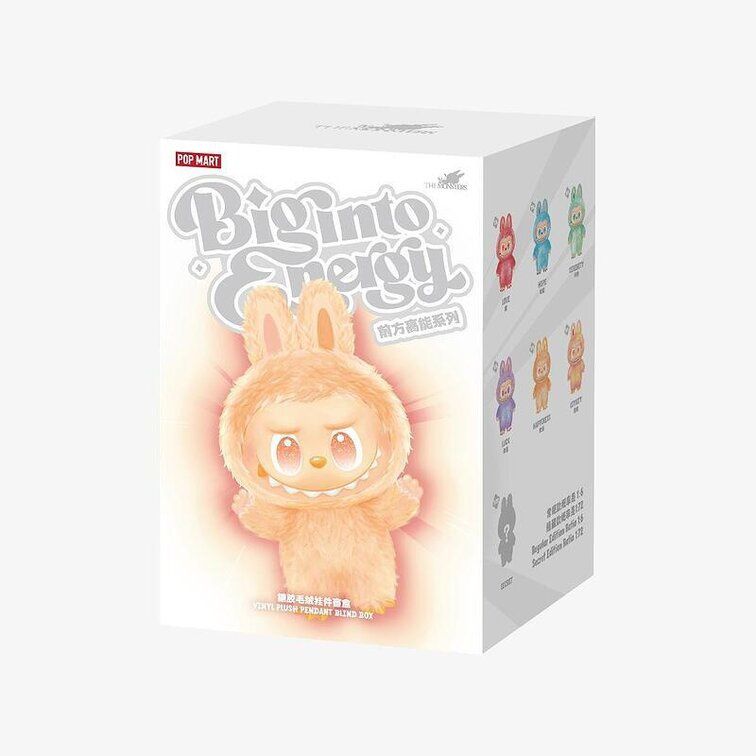 Плюшена играчка Labubu, колекционерски ключодържател Mystery box
