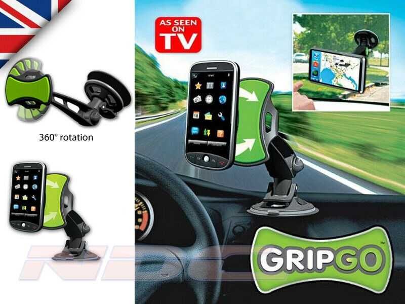 GripGo стойка поставка държач GPS телефон таблет кола автомобил бус