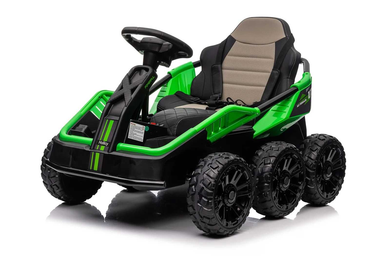 Детска Акумулаторна Кола MoonRider, 6x6, 180W, 24V, R/C 2.4