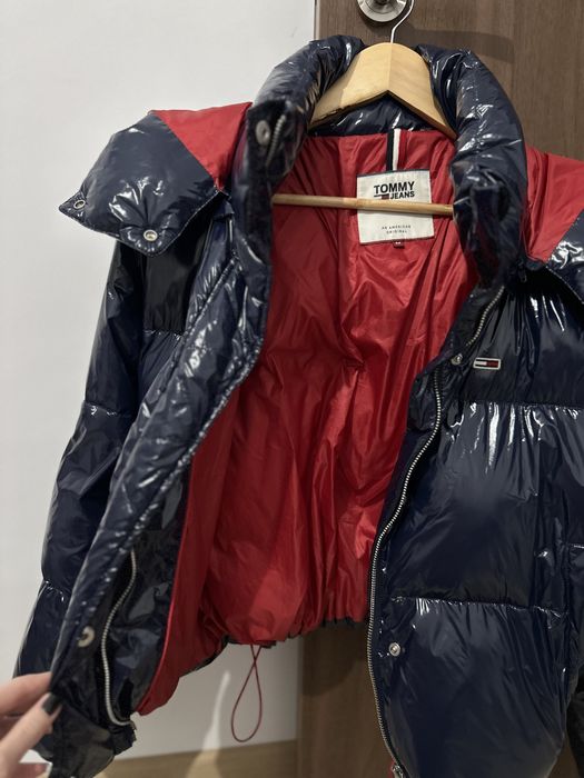 Geaca Tommy Hilfiger latex