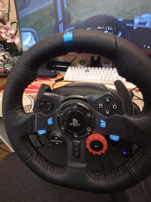 Volan Logitech G29 + pedale + schimbător (shifter)