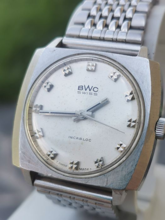 Ceas BWC - Int Manuala-ETA 2391 - Oțel - 35mm-Funt. Impecabil!