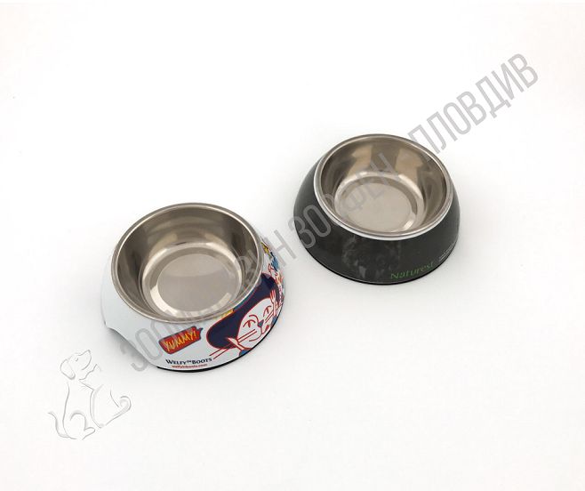 PetInterest Deluxe Dual Bowl S,M,L-Купичка с Гума за Куче/Коте -2 вида