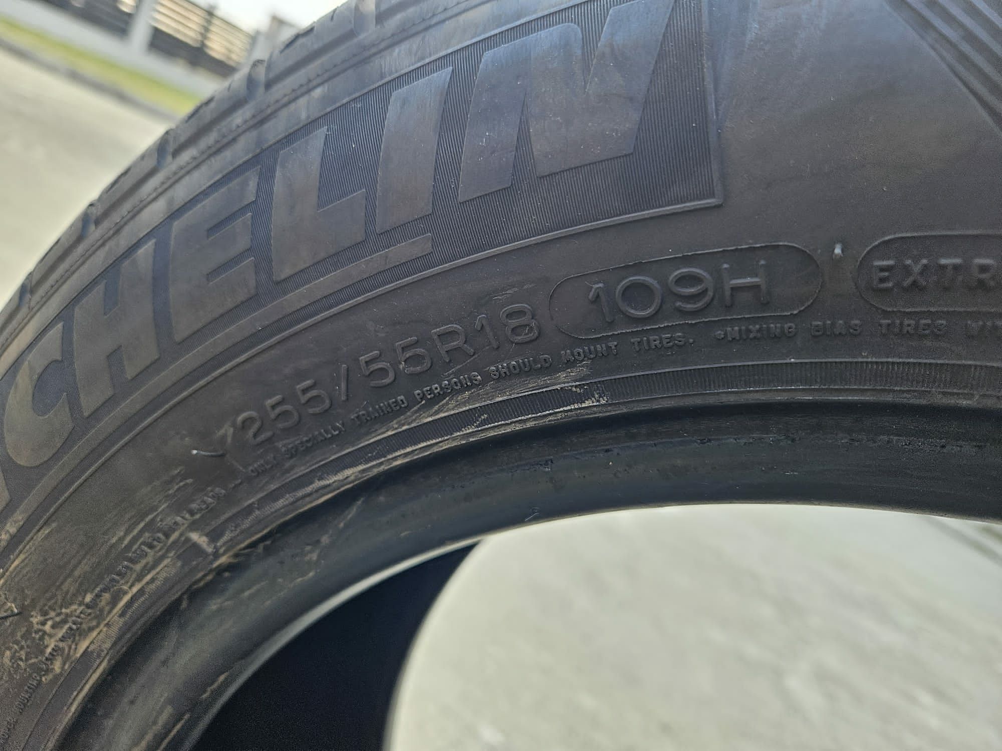 2 cauciucuri michelin m+s 255 55 18