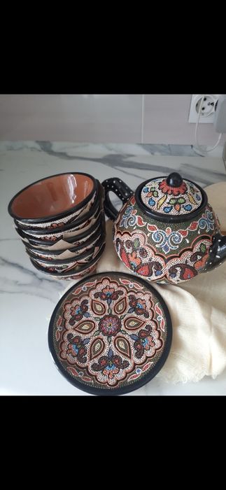 Чайный сервиз керамический.