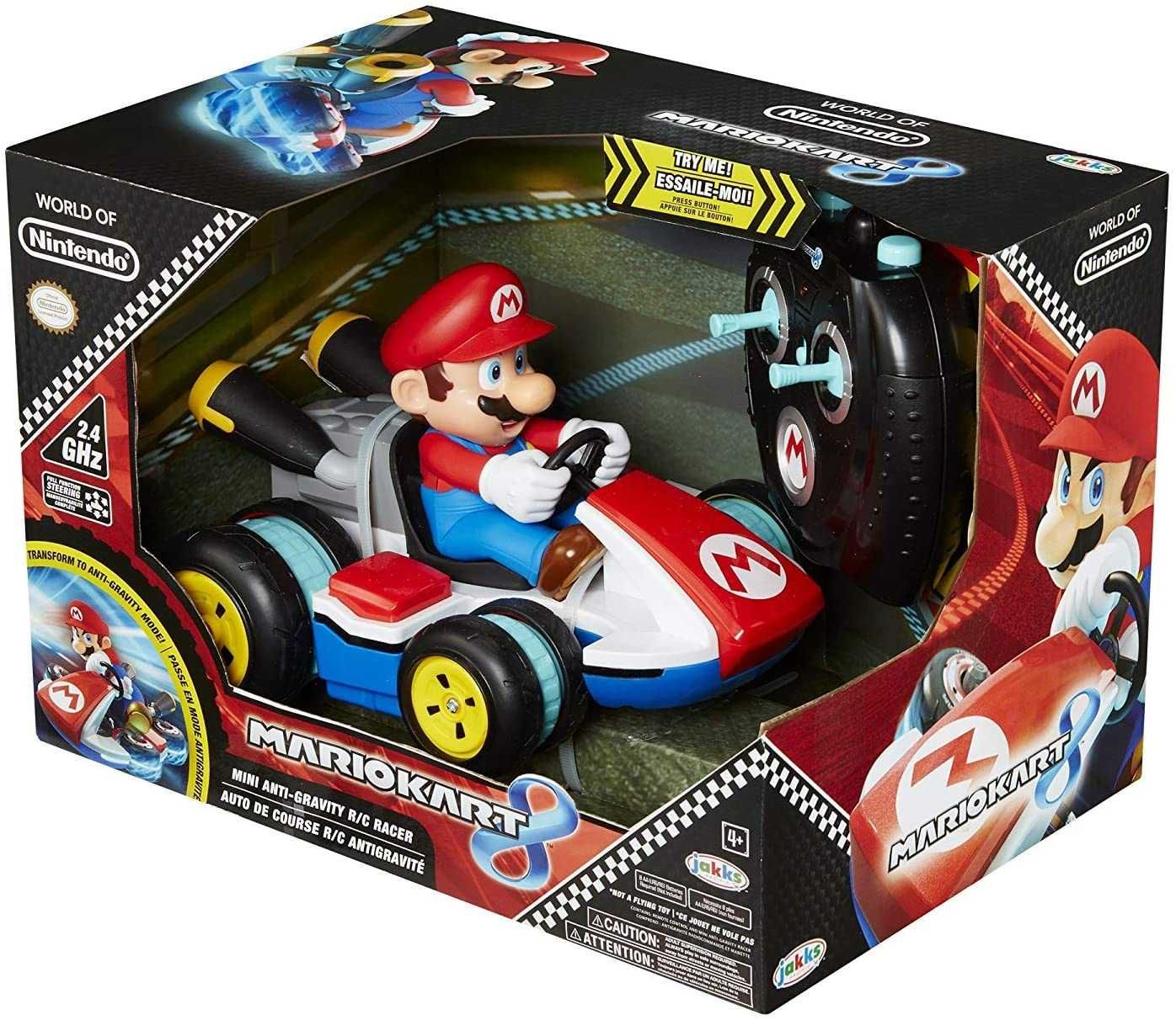 Кола с дистанционно Супер Марио Super Mario Kart Въртене 360 Оригинал