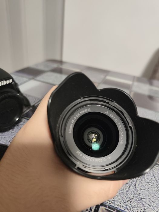 Nikon D3500+ obiectiv AF-P 18-55
