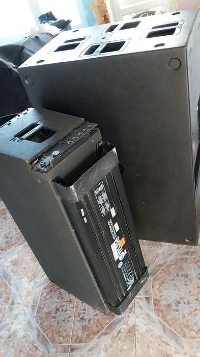 2 колонй RCF  ТТЛ 55А + 2 колонй БАС  RCF 9006