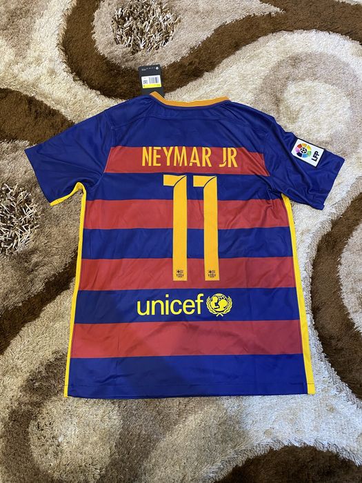 Tricou Neymar Junior Barcelona 2015 Patch LFP