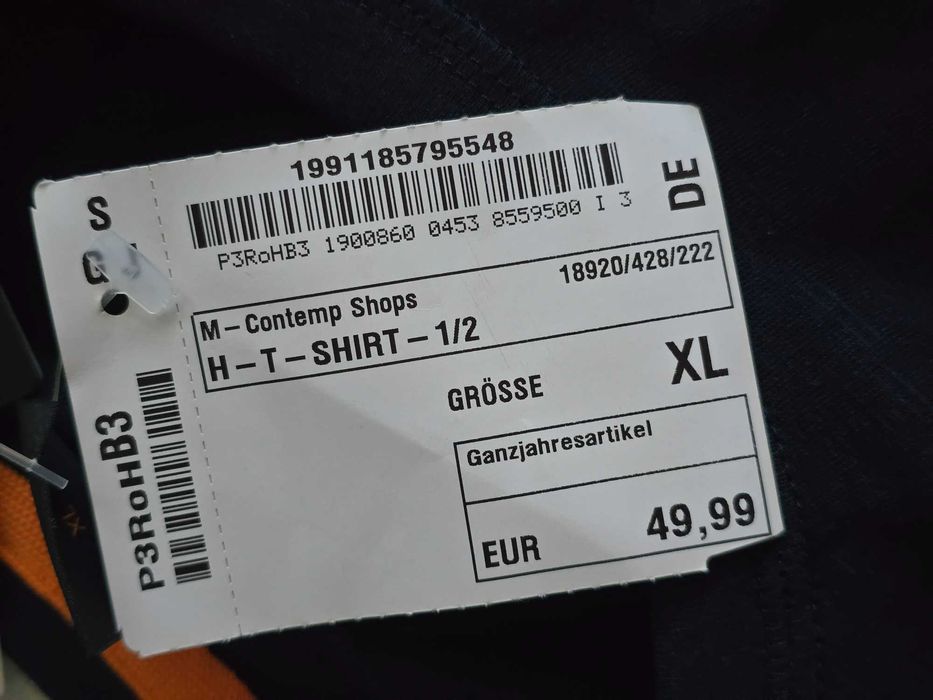 Tricou Boss orange ORIGINAL, mărimea L și XL, nou cu etichetă