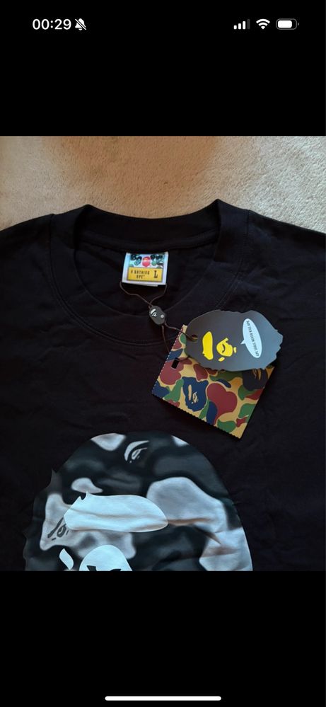 Tricou bape nou cu eticheta