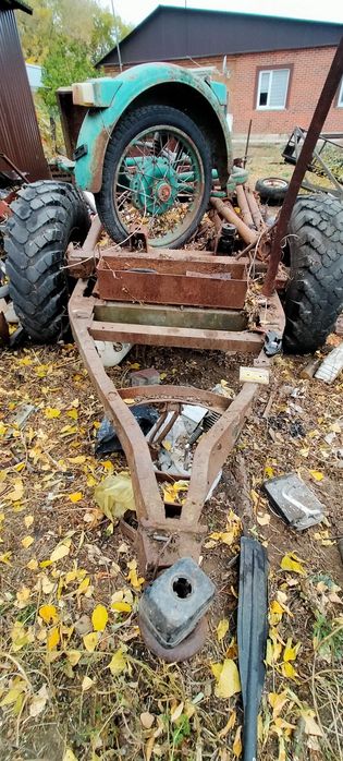 Прицеп от сварочного агрегата.