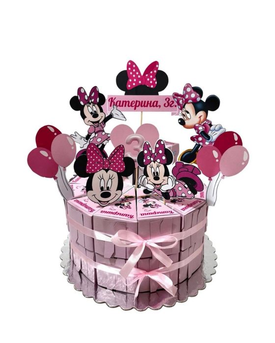 Картонена торта / подаръчета за детски рожден ден