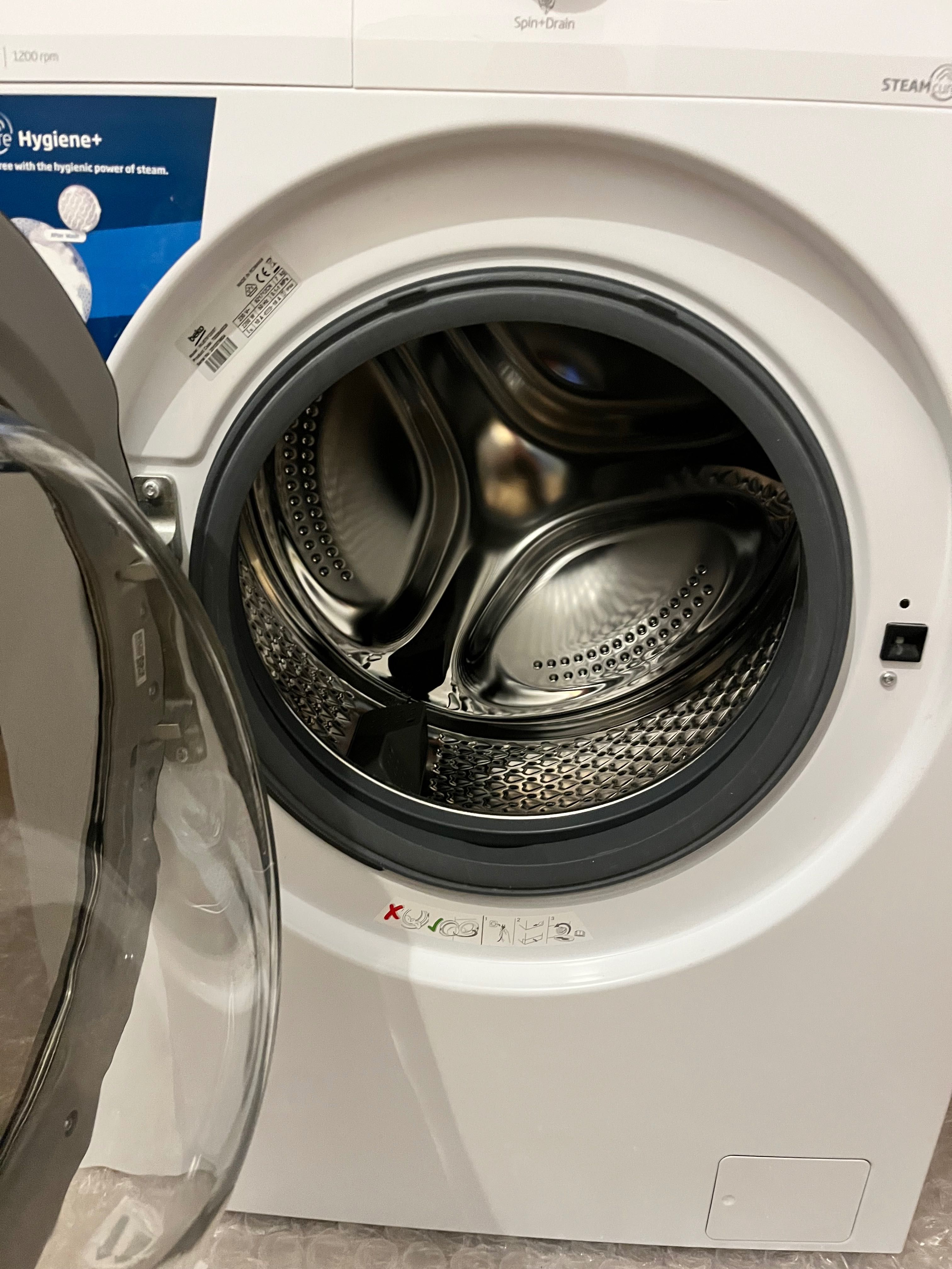 Пералня Slim Beko WUE7612XST, 7 кг, 1200 об/мин, Инверторен мотор, Бял