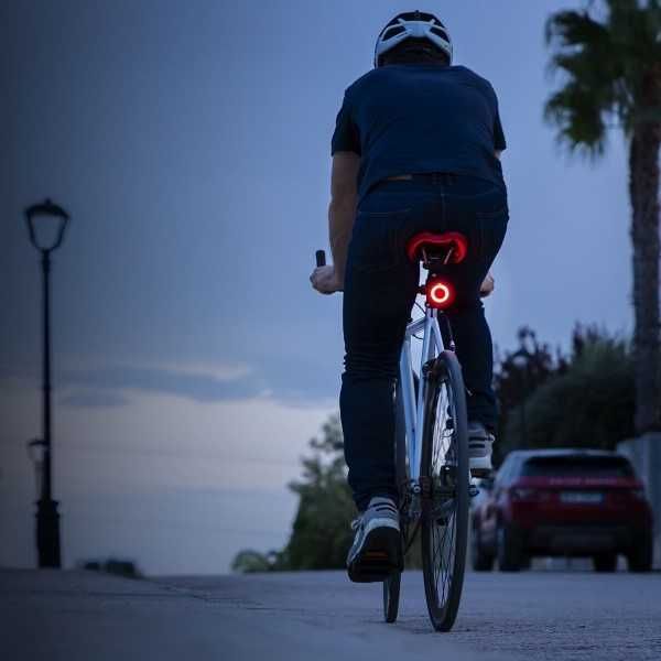 Stop LED spate pentru bicicleta, reincarcabil, 5 moduri de iluminat