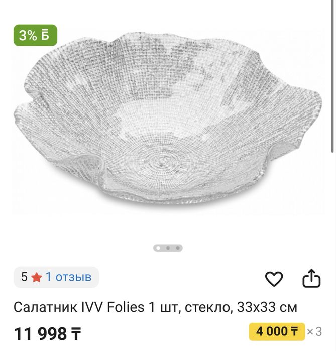 Посуда IVV новые