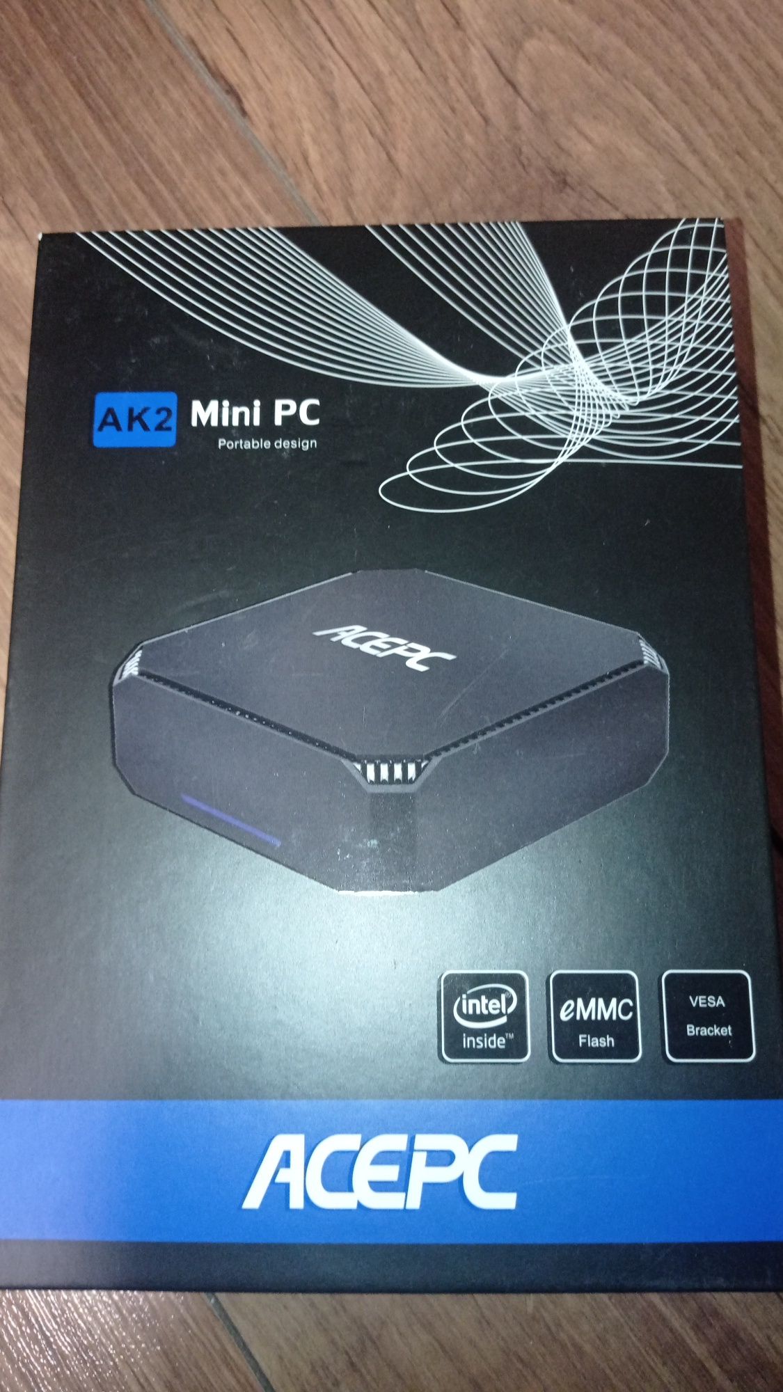 Mini PC ACEPC AK2, win 10 pro, 8gb, 120 gb