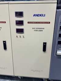 Стабилизатор напряжения ANDELI SVС D20КVA 110-250V Гарантия 24 месяца