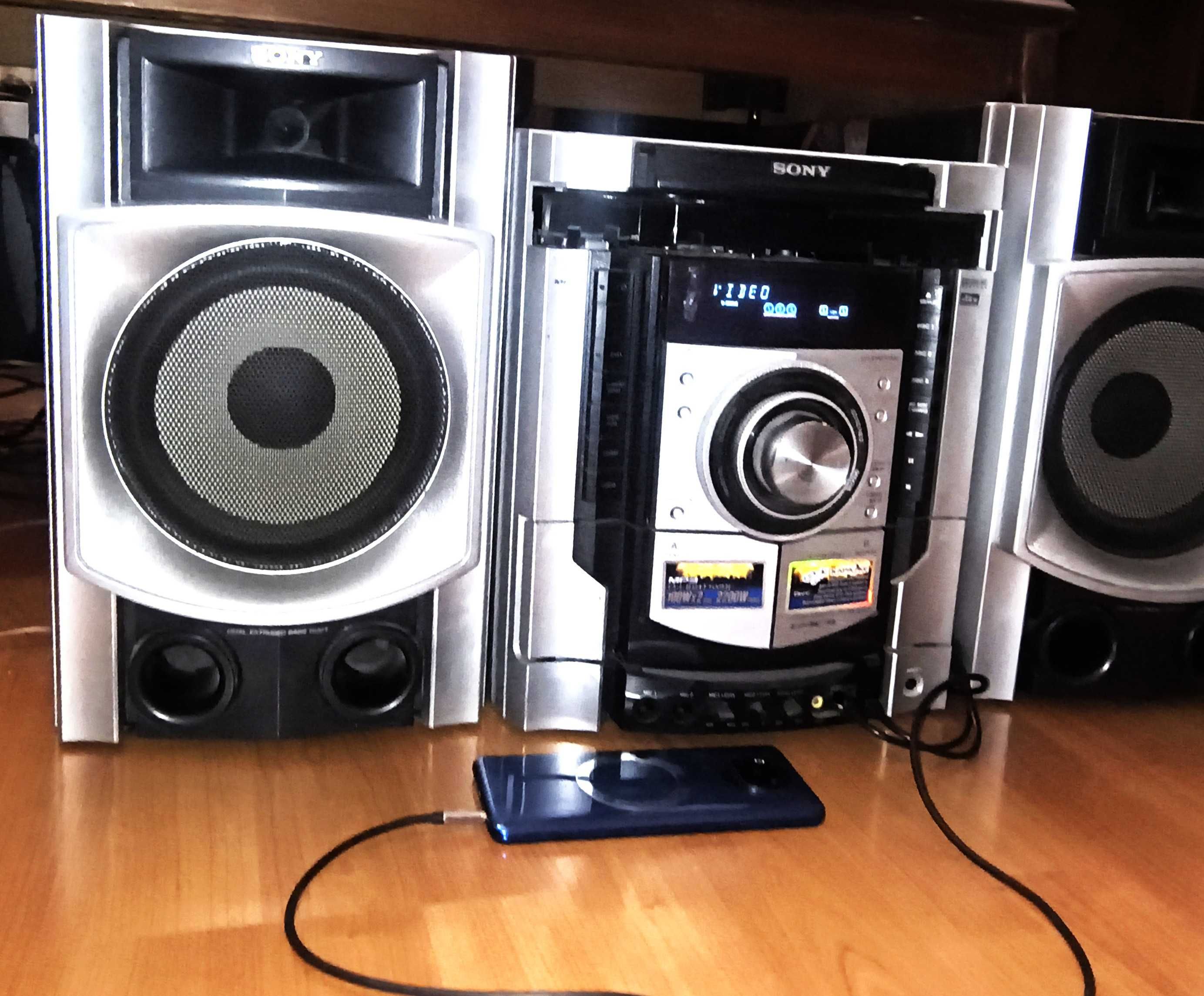 Sony MHC-GNZ77D музыкальный центр/ Bluetooth /АУКС/оптика