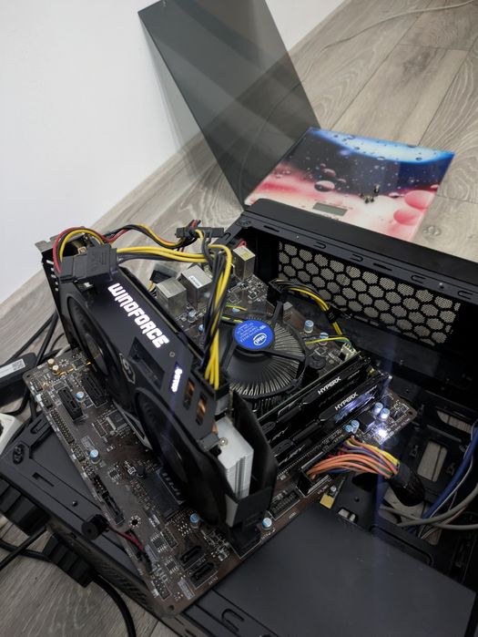 Kit PC Placa de baza + Procesor i3 7100, 20GB DDR4 + GTX 1050/ gtx950