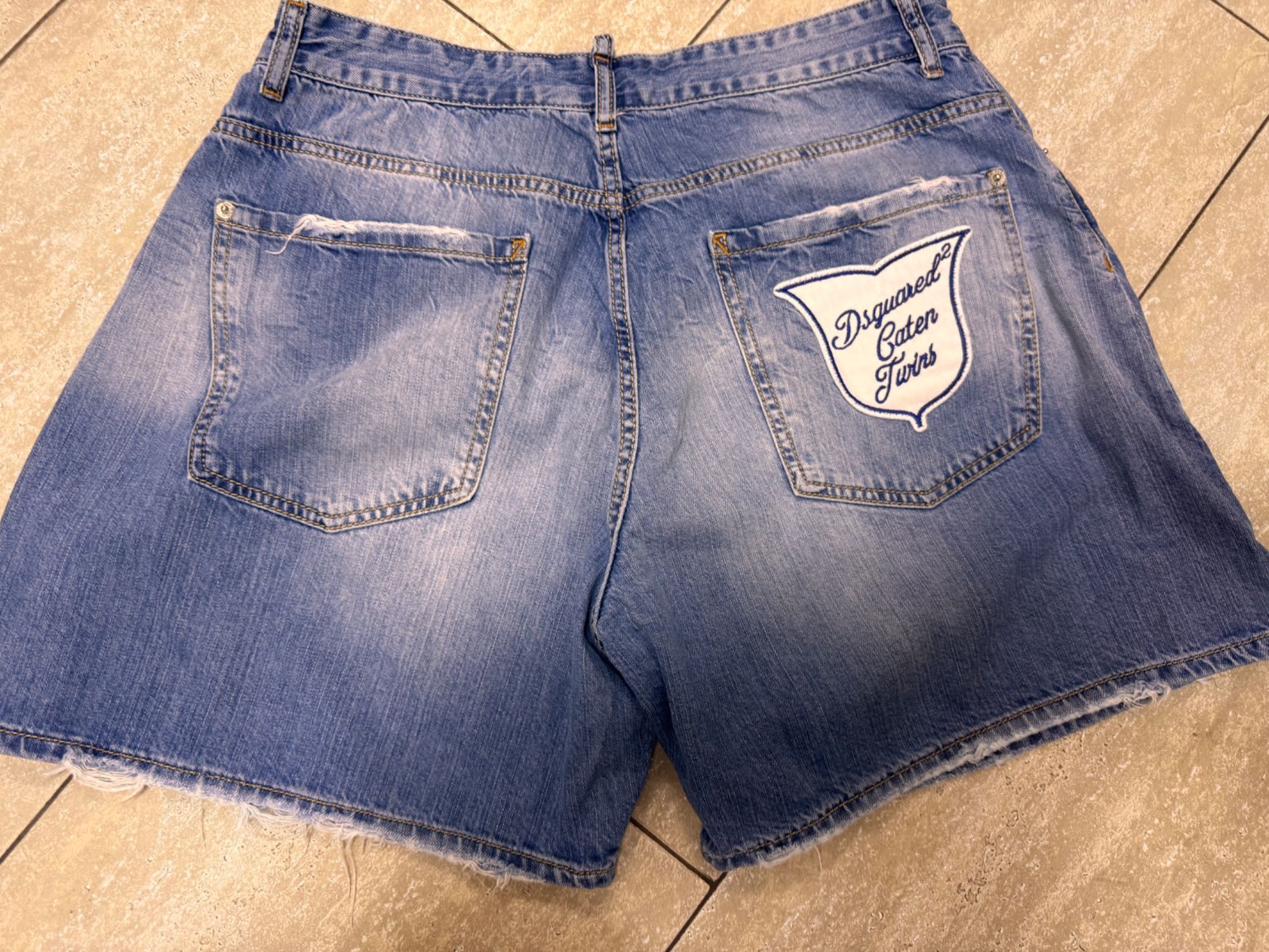 Къси дънкови панталонки DSQUARED2
