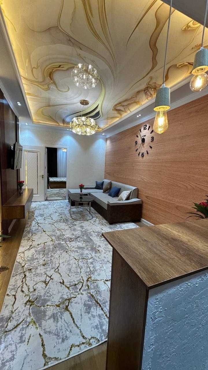 Учтепинский р-н. Чиланзар 18 кв-л. 2в3\1\4. Евроремонт. Парковка. ID13
