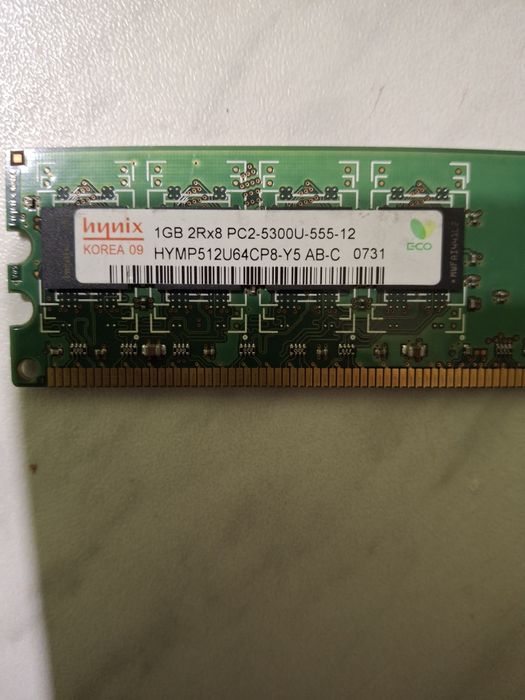 Ram Hynix 1 Gb pc2 5300u