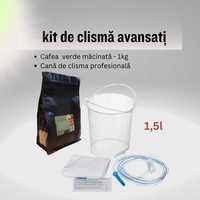Kit de clisma ( irigator + cafea verde macinata)