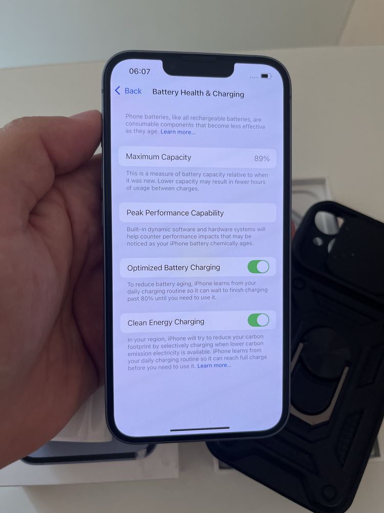 Iphone 14 128GB син